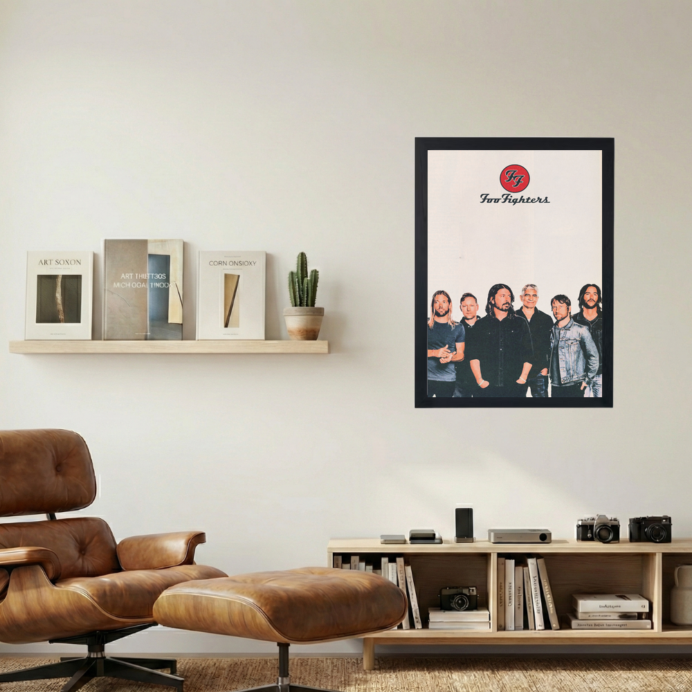 Foo Fighters Poster - Mockup 1