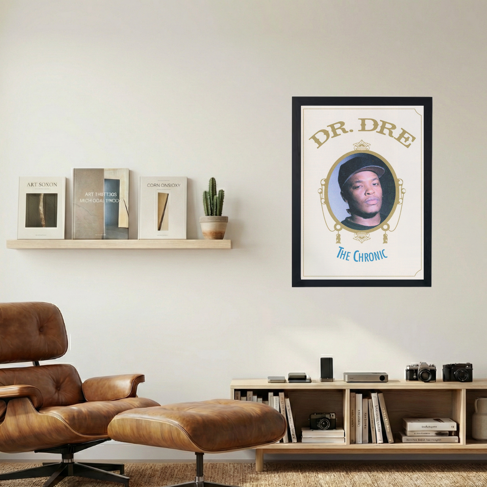Dr. Dre 'The Chronic' Poster - Mockup 1