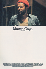 Marvin Gaye Poster