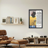 Pel 'King Of Football' Poster - Mockup 1