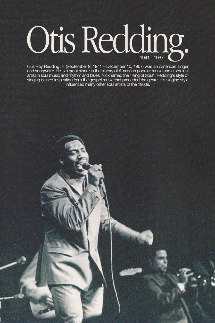 Otis Redding Poster