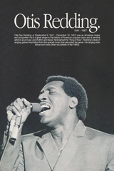 Otis Redding 'King Of Soul' Poster