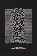 Joy Division 'Unknown Pleasure' Poster