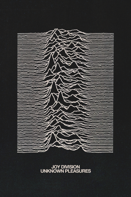 Joy Division 'Unknown Pleasure' Poster