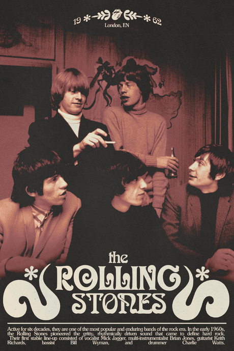 The Rolling Stones Poster