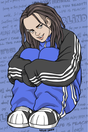 Korn x Jonathan Davis Illustration Poster