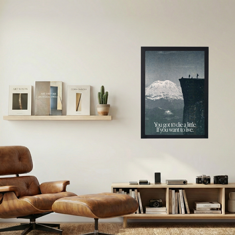 Die A Little' Poster - Mockup 1