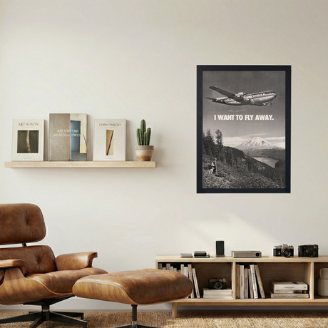 Fly Away' Poster - Mockup 1