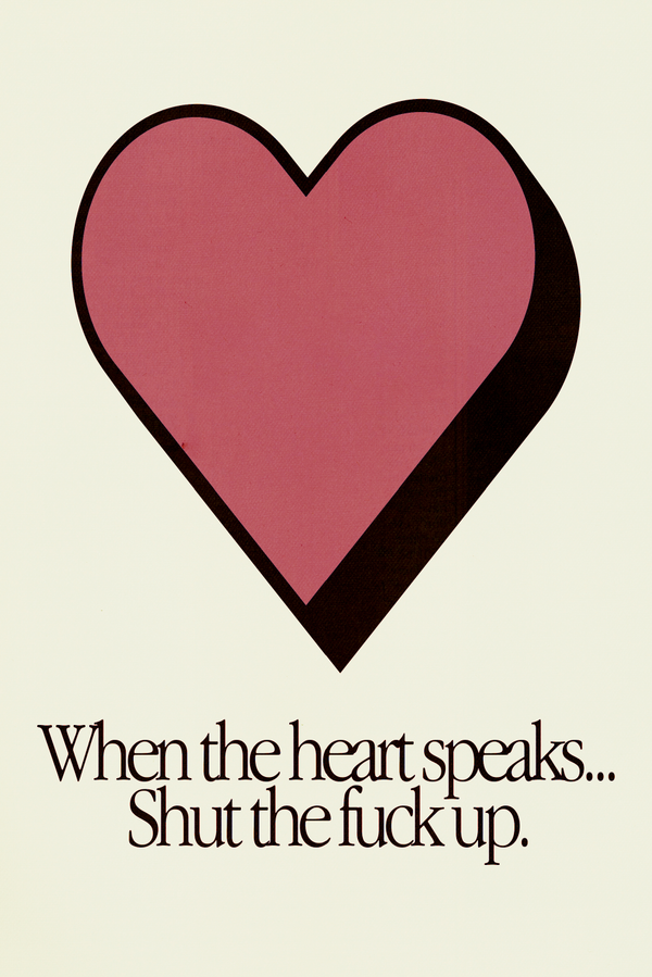 When The Heart Speaks...' Poster