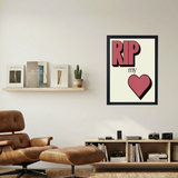RIP My Heart' Poster - Mockup 1