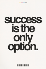 The Only Option' Poster