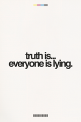 Truth Is...' Poster