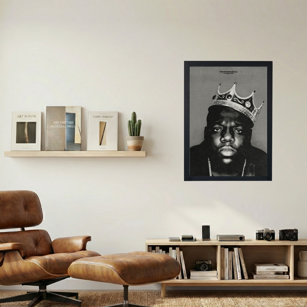 The Notorious B.I.G. Poster - Mockup 1