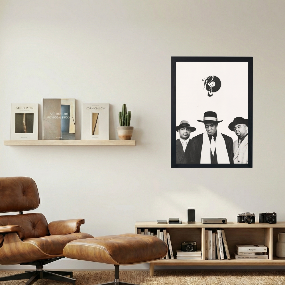 Jay-Z x Roc-A-Fella Poster - Mockup 1