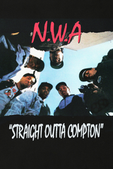 N.W.A. 'Straight Outta Compton' Poster