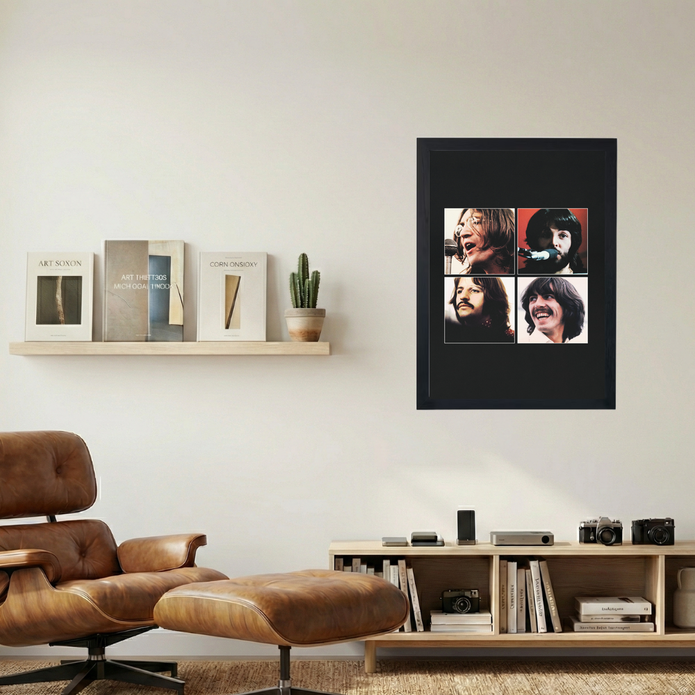 The Beatles 'Let It Be' Poster - Mockup 1