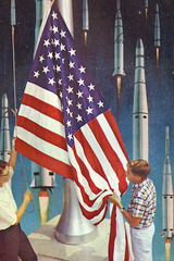 States To Space Poster