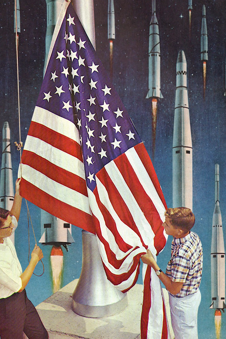States To Space Poster