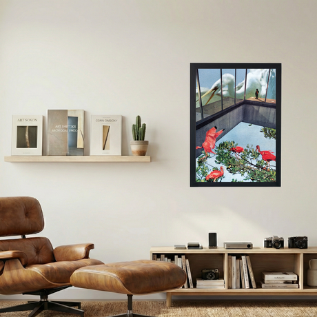 Stork' Collage Poster - Mockup 1