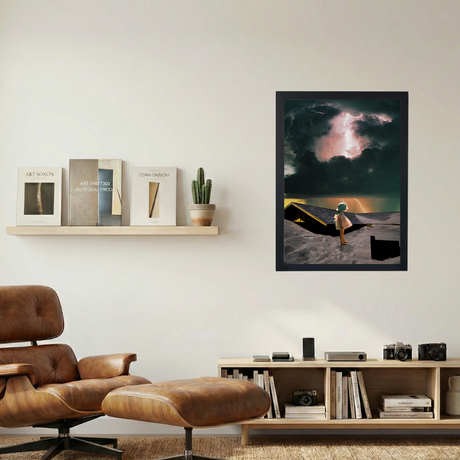 Face Storm' Collage Poster - Mockup 1