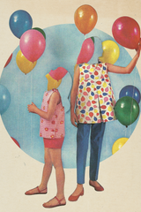 Balloons' Collage Poster