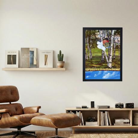 Trees Have Eyes' Collage Poster - Mockup 1