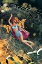 Butterfly Girl' Collage Poster