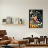 Butterfly Girl' Collage Poster - Mockup 1