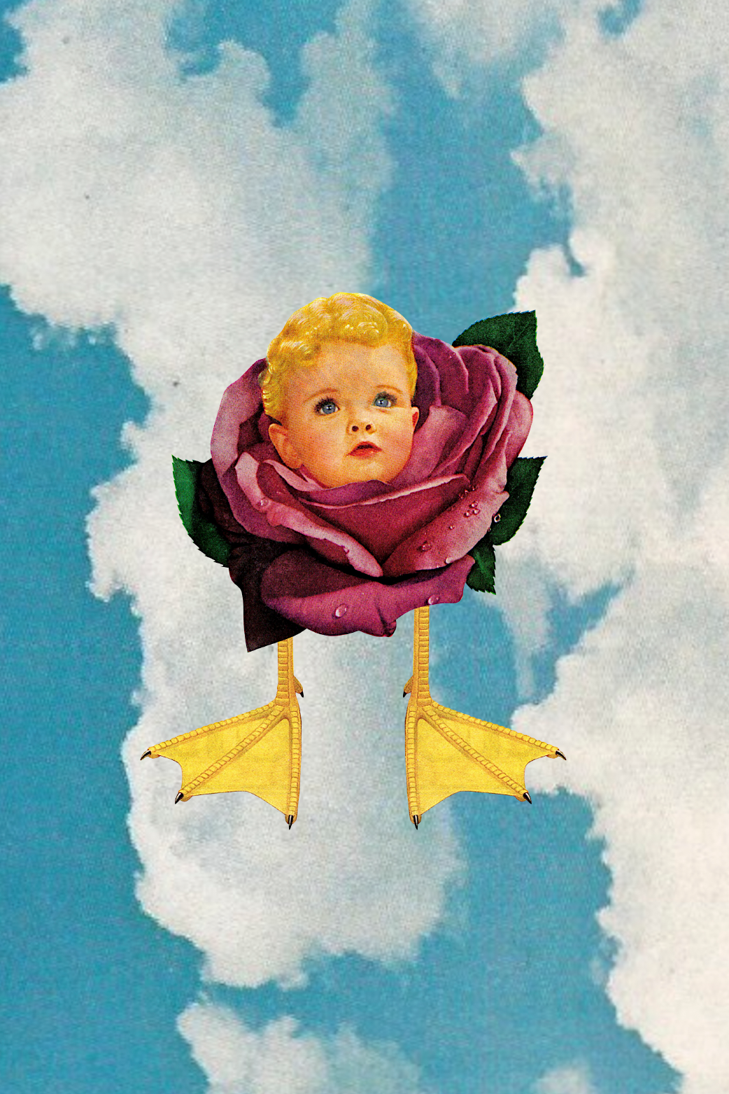 Chickie' Collage Poster