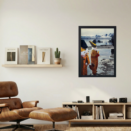 Clowns In Peril' Collage Poster - Mockup 1