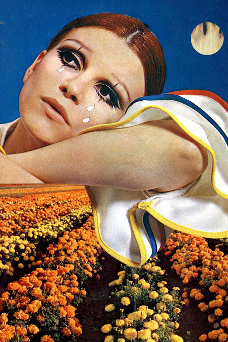 Tear Watered Fields' Collage Poster