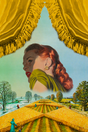 Corn Fields' Collage Poster