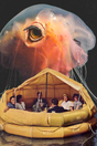 Jellyfish' Collage Poster