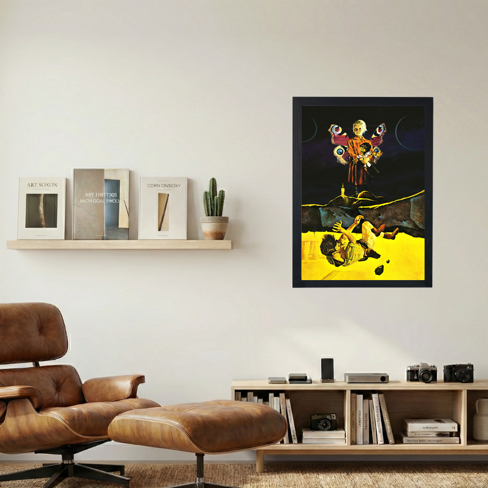 Demon Child' Collage Poster - Mockup 1