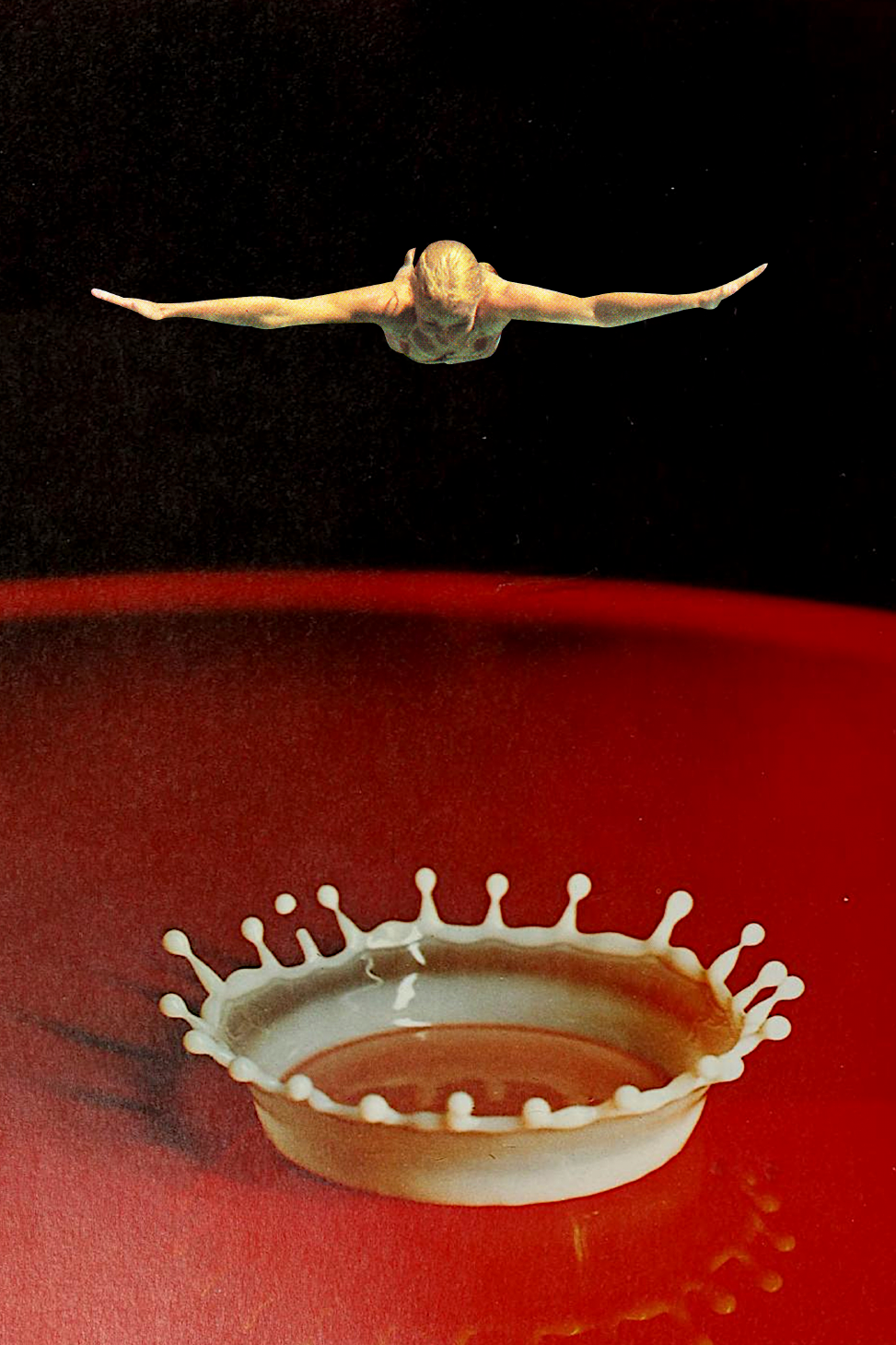 Dive' Collage Poster