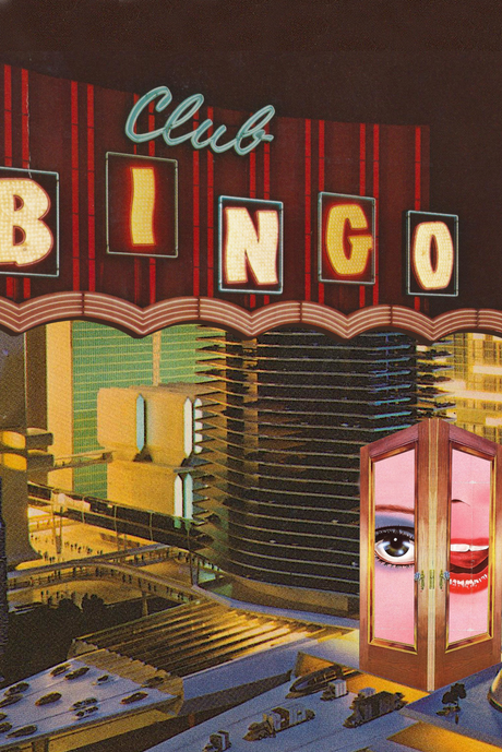 Club Bingo' Collage Poster