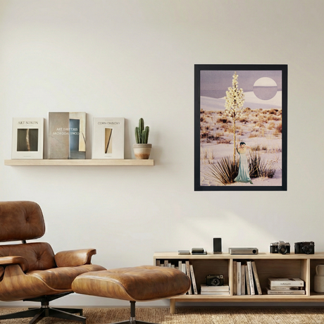 Shrubbery' Collage Poster - Mockup 1