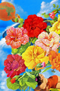 Floral Collage Poster