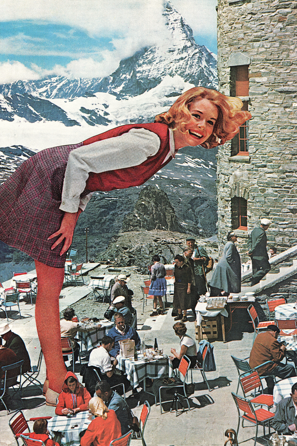 Giantess' Collage Poster