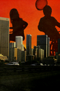 Shadow Giants' Collage Poster
