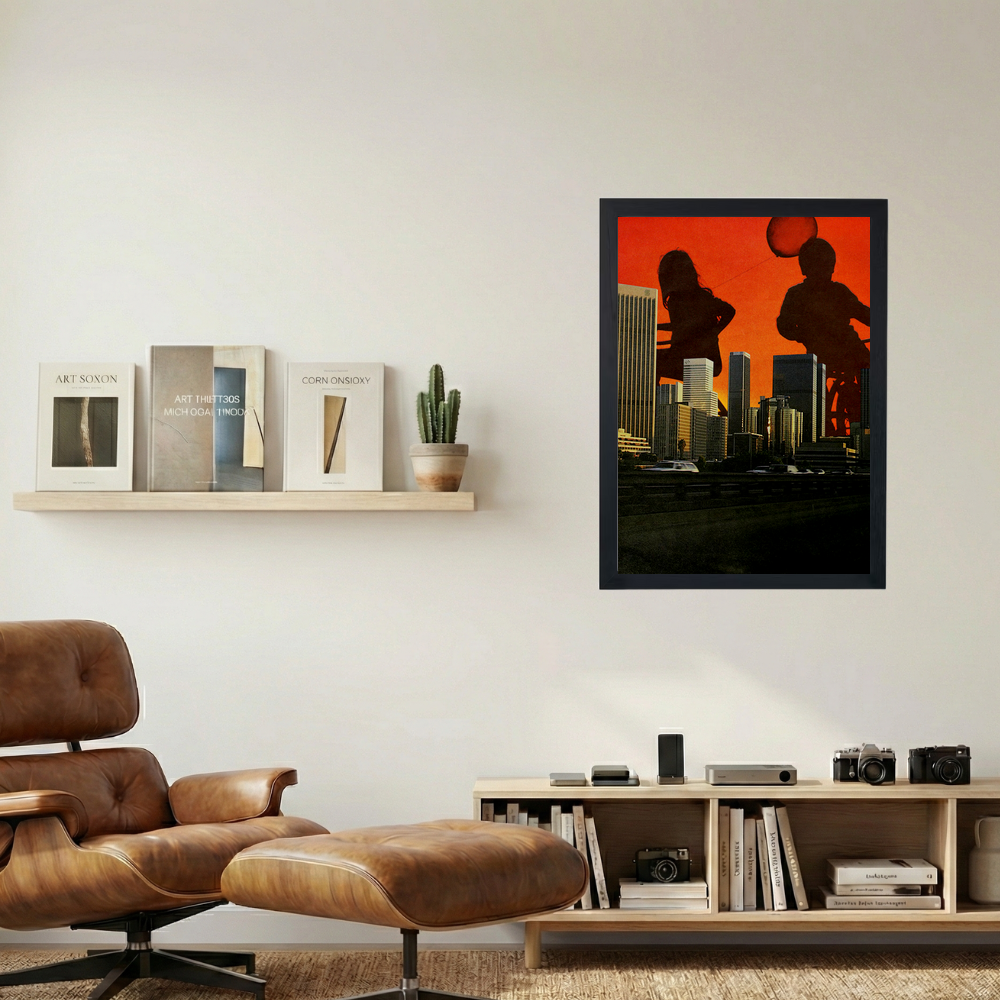 Shadow Giants' Collage Poster - Mockup 1