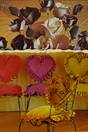 Plush Hearts' Collage Poster