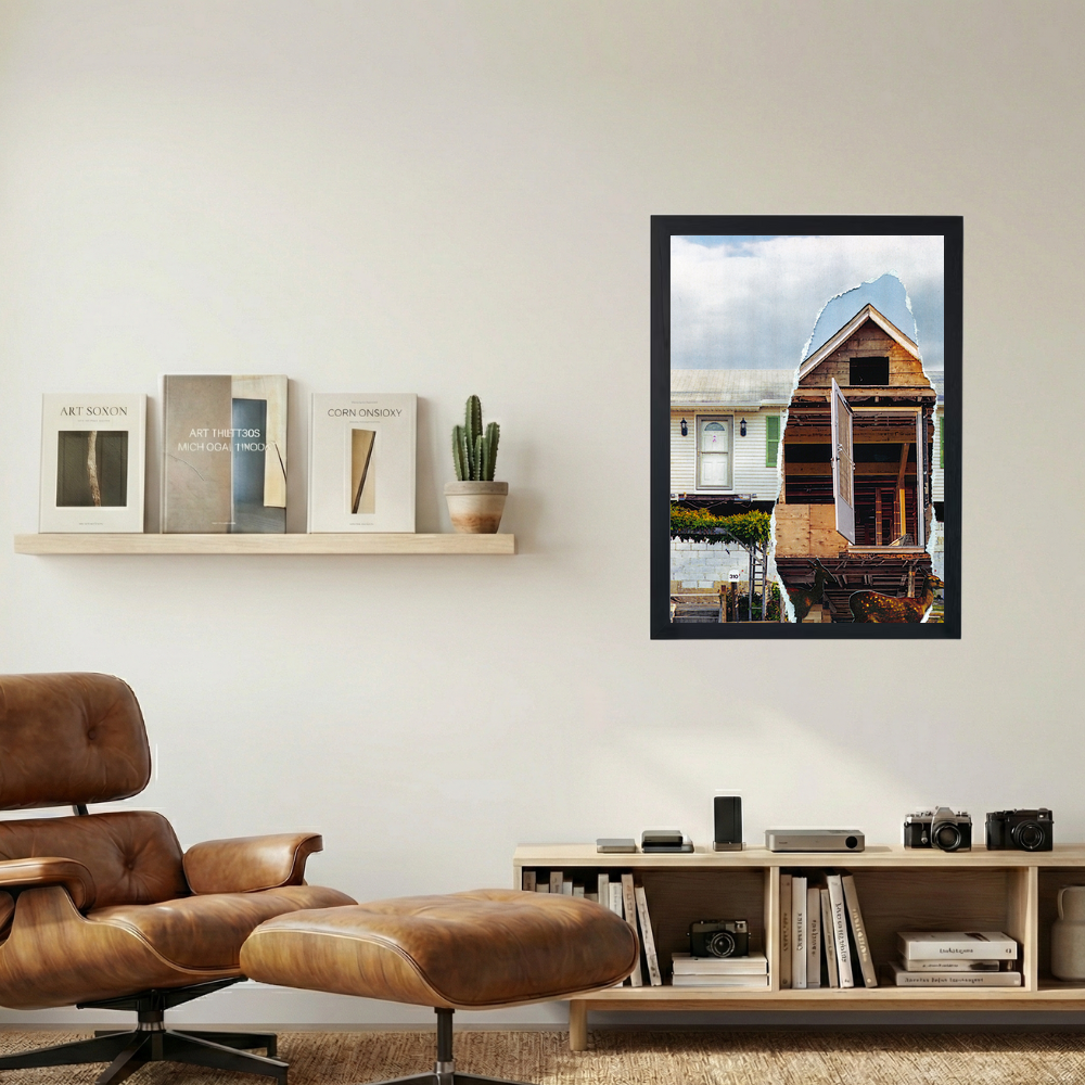 Housing' Collage Poster - Mockup 1