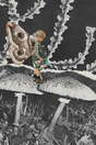 Kid Butterfly' Collage Poster