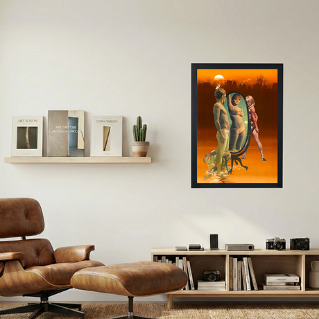 Mirror' Collage Poster - Mockup 1