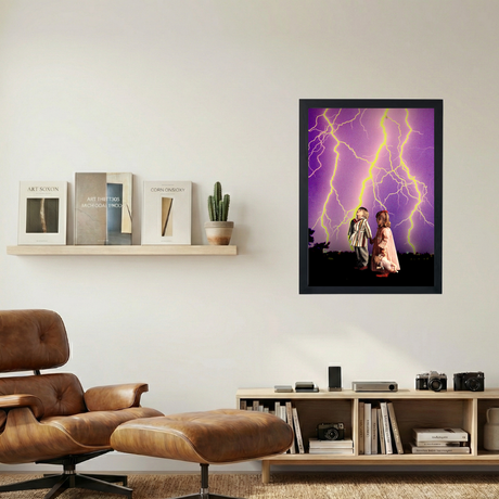 Lightning Show' Collage Poster - Mockup 1