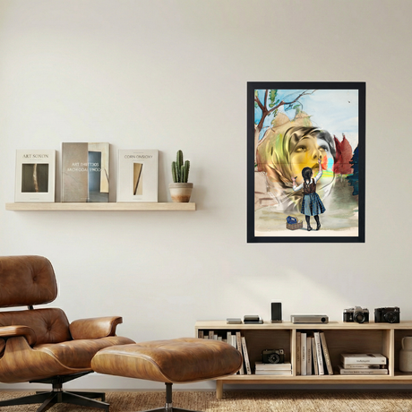 Mural' Collage Poster - Mockup 1
