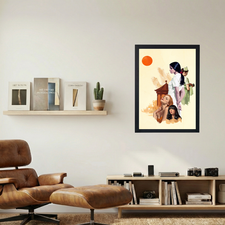 Femme' Collage Poster - Mockup 1