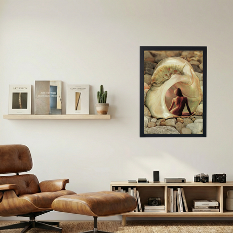 Sea Shell' Collage Poster - Mockup 1