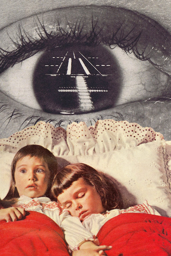 Nightmare' Collage Poster